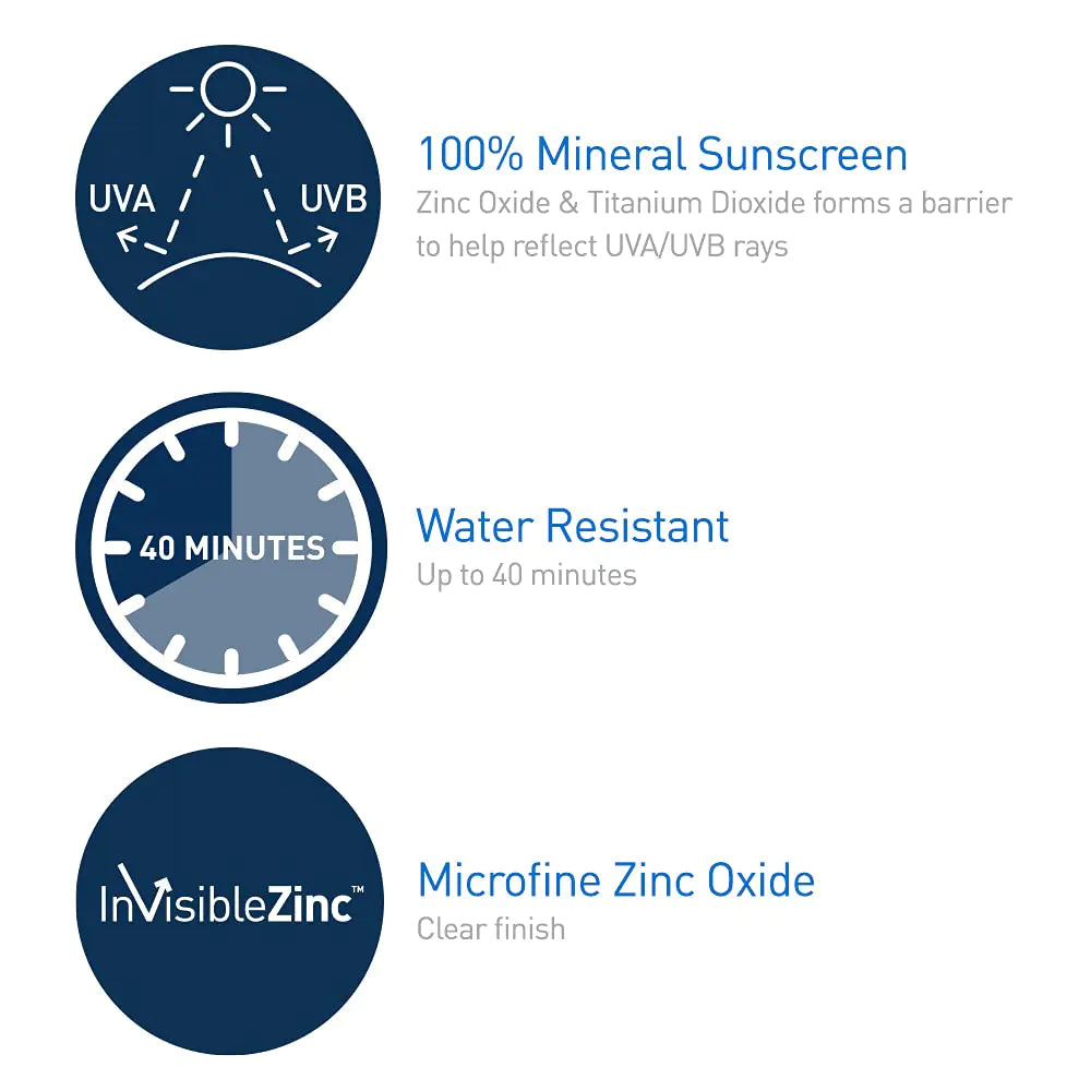 CeraVe Mineral Sunscreen Stick SPF 50 | Broad Spectrum SPF + Hyaluronic Acid + Ceramides | Titanium Dioxide & Zinc Oxide Sunscreen | 100% Mineral Face Sunscreen Stick | Fragrance Free & Oil Free