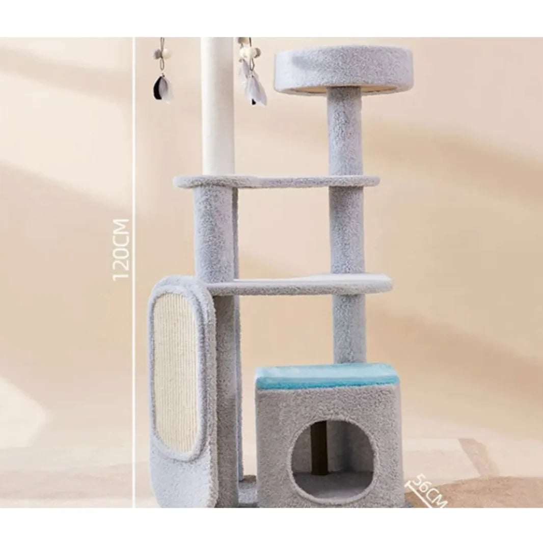 Large Cat Scratching & Jumping Platform