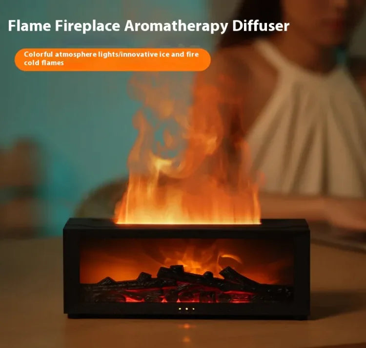 Aromatherapy Flame Humidifier